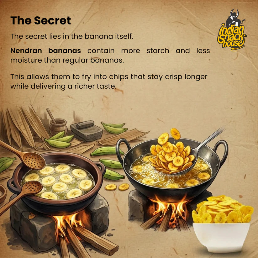 Nagercoil Nendran Chips 125g (Native Masala)