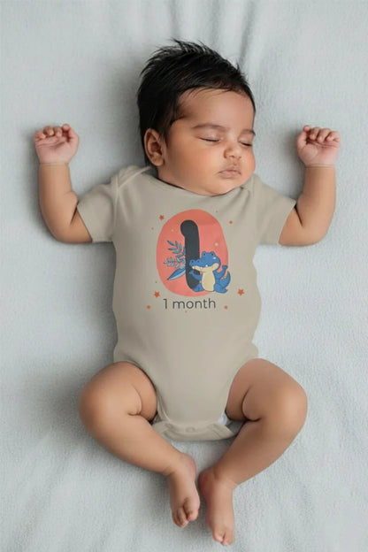 Pack of 12 - Number Parade Milestone Onesies