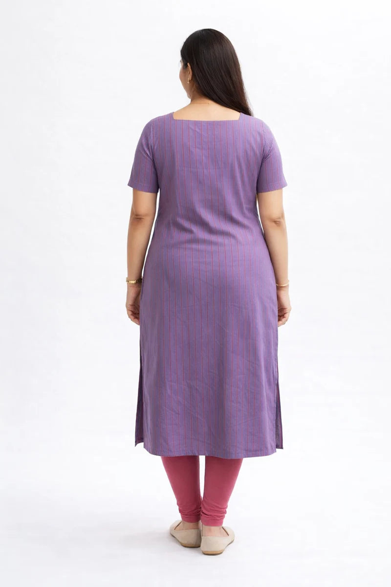Luna Stripe Feeding Kurta
