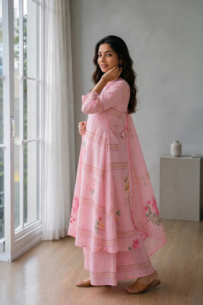 Blush Garden Maternity Suit Set