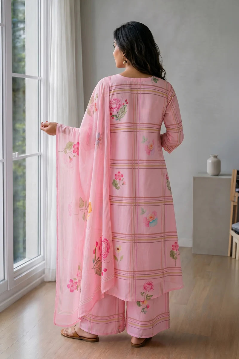 Blush Garden Maternity Suit Set