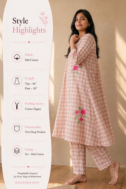 Bare Muse Relaxed Maternity Co-ord Set