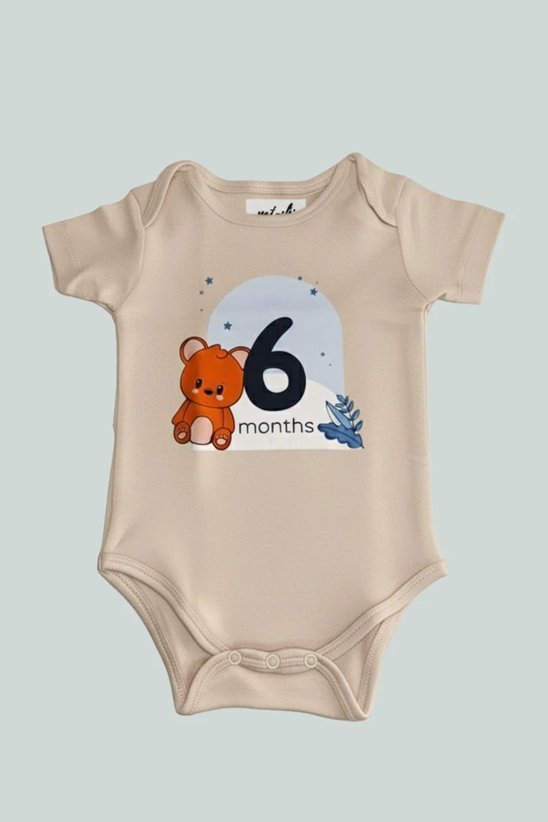 Pack of 12 - Number Parade Milestone Onesies