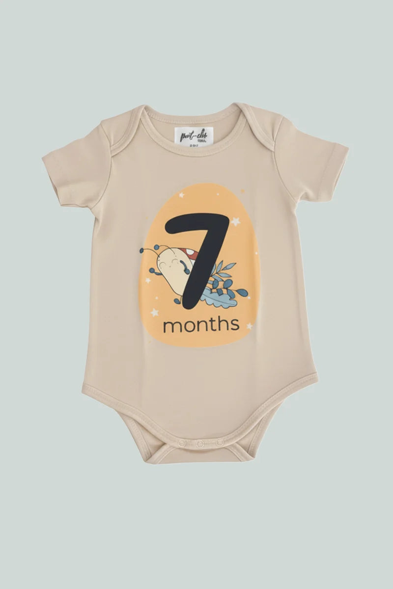 Pack of 12 - Number Parade Milestone Onesies