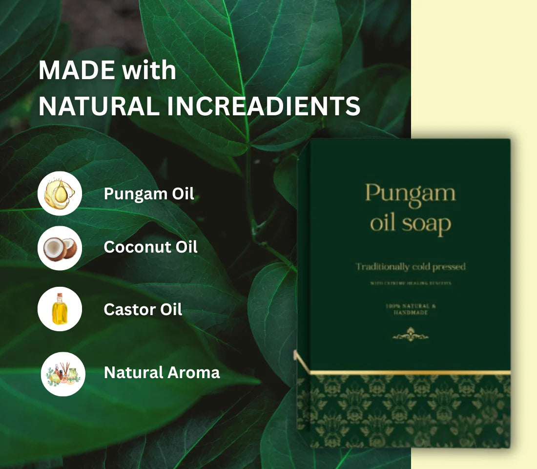 Bhuvika Pungam Oil Soap – Way to Healthier Skin