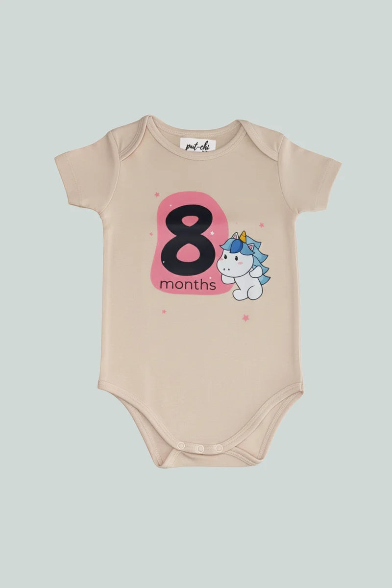 Pack of 12 - Number Parade Milestone Onesies