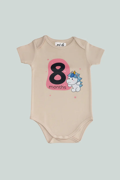 Pack of 12 - Number Parade Milestone Onesies