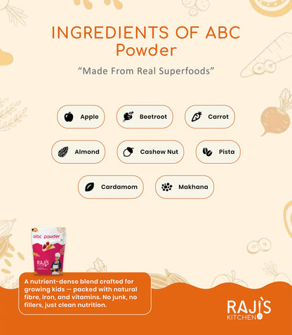 ABC Powder – Pure Nutrition, No Added Sugar!