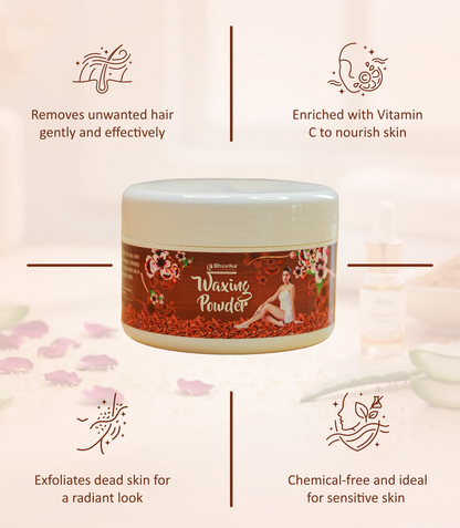 Bhuvika Wax Powder – Natural & Painless Hair Removal Solution