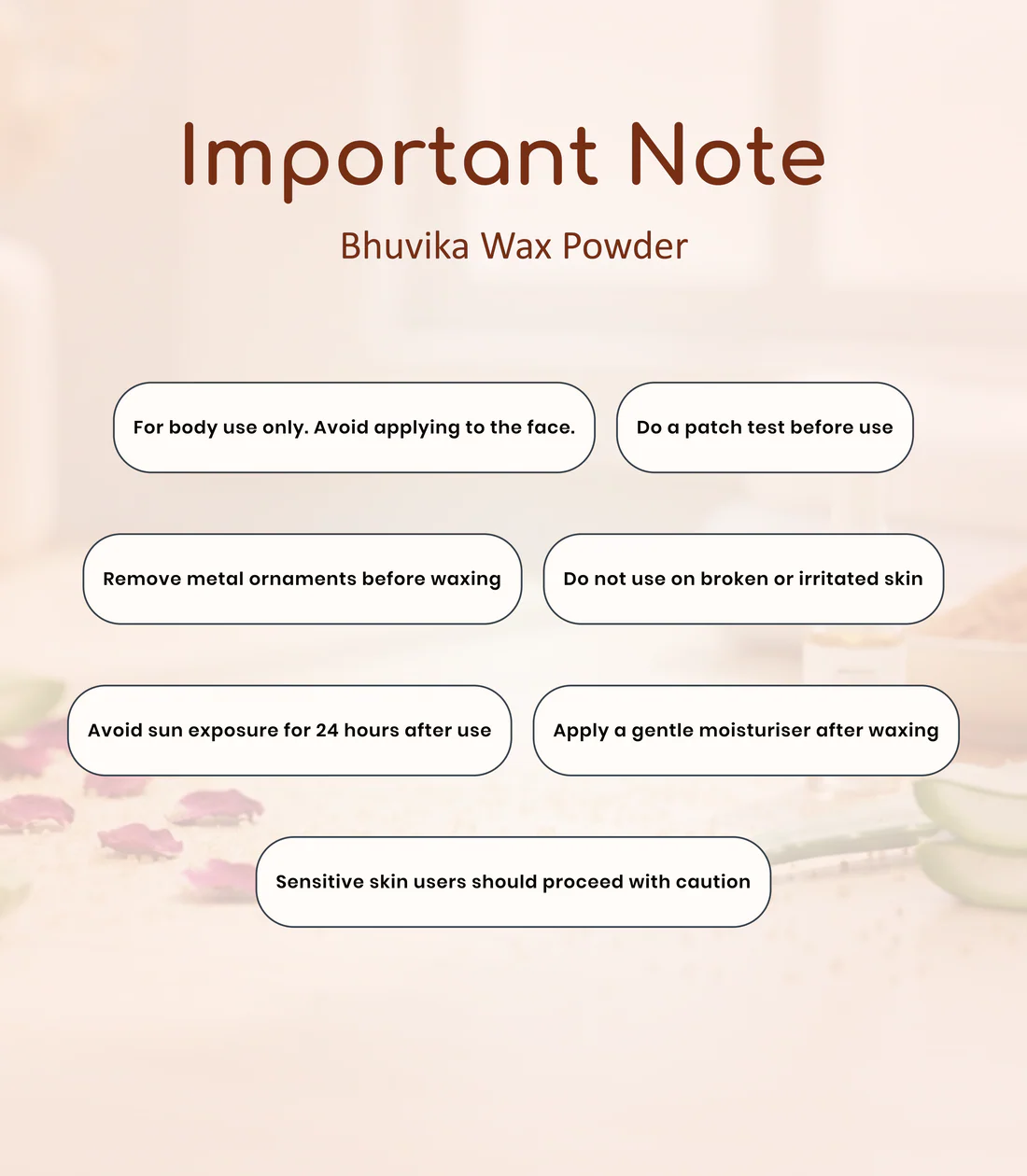 Bhuvika Wax Powder – Natural & Painless Hair Removal Solution