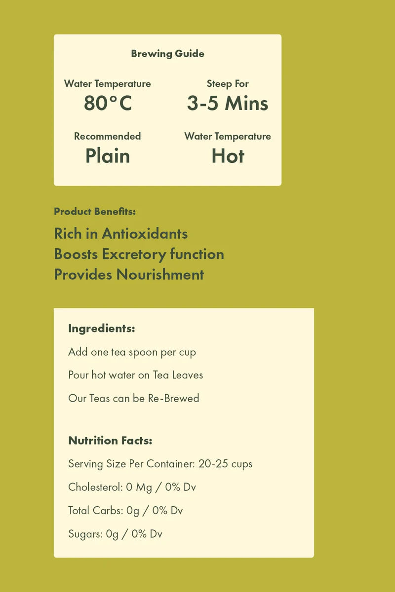 Moringa Ginger Herbal Tea 40G