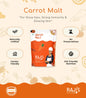 Carrot Malt – Natural Health Drink by Raji’s Kitchen