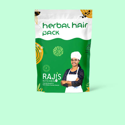 Herbal Hair Pack by Raji’s Kitchen – Natural Hair Care