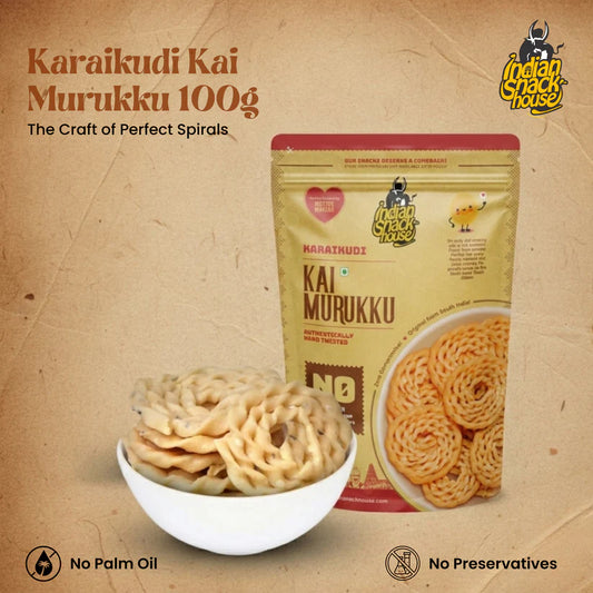 Karaikudi Kai Murukku 100g