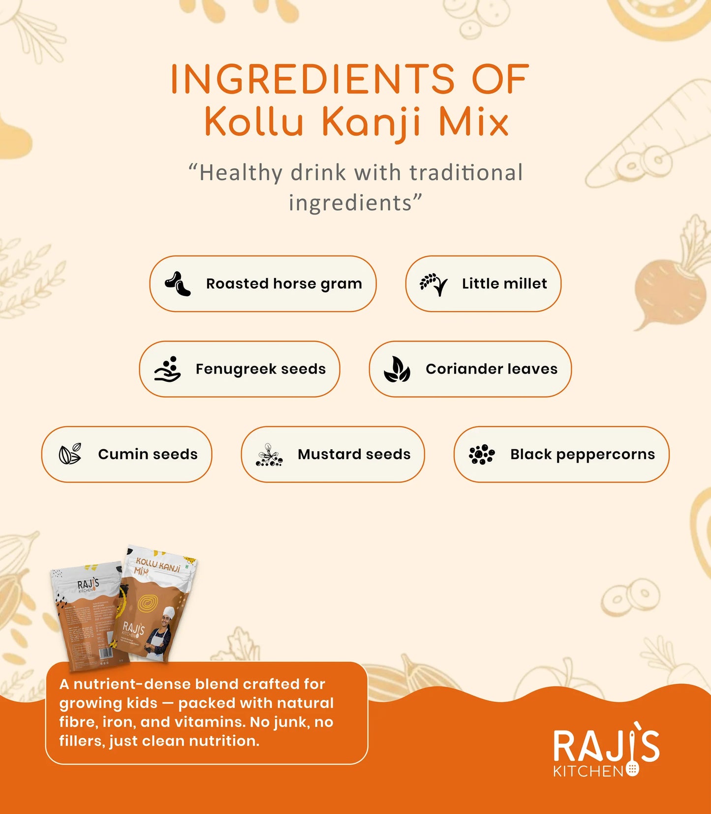 Kollu Kanji Mix: Ready in Minutes, Healthy for Hours