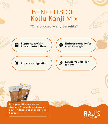 Kollu Kanji Mix: Ready in Minutes, Healthy for Hours