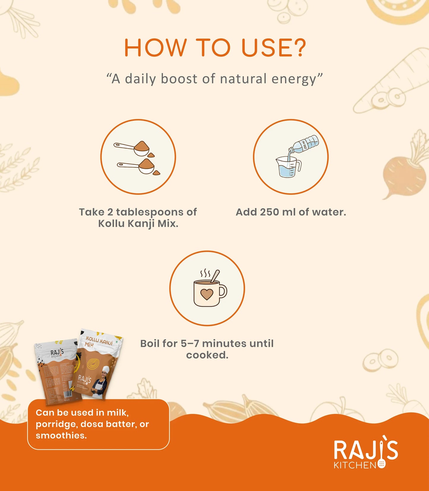 Kollu Kanji Mix: Ready in Minutes, Healthy for Hours