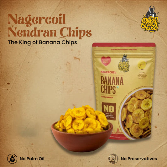 Nagercoil Nendran Chips 125g (Native Masala)