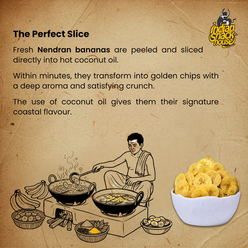 Nagercoil Nendran Chips 125g (Native Masala)