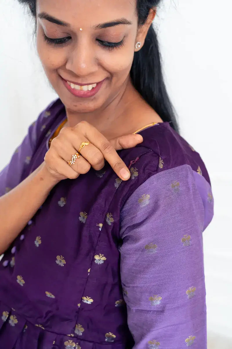 Thaanvi Maternity Feeding Dress