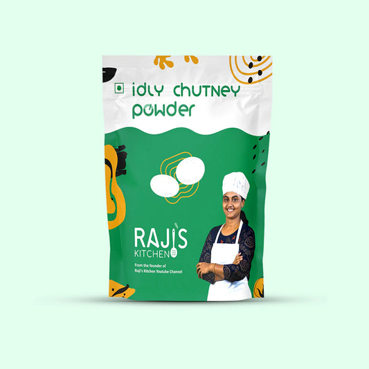 Elevate Your Meals with Raji's Kitchen Idli Chutney Powder