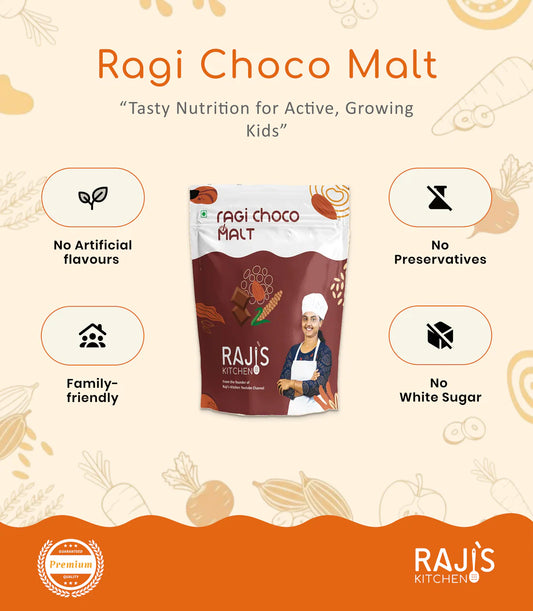 Ragi Choco Malt - The Fun and Tasty Way to Stay Healthy