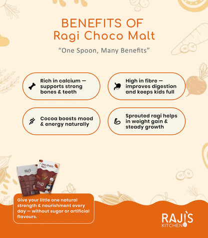 Ragi Choco Malt - The Fun and Tasty Way to Stay Healthy