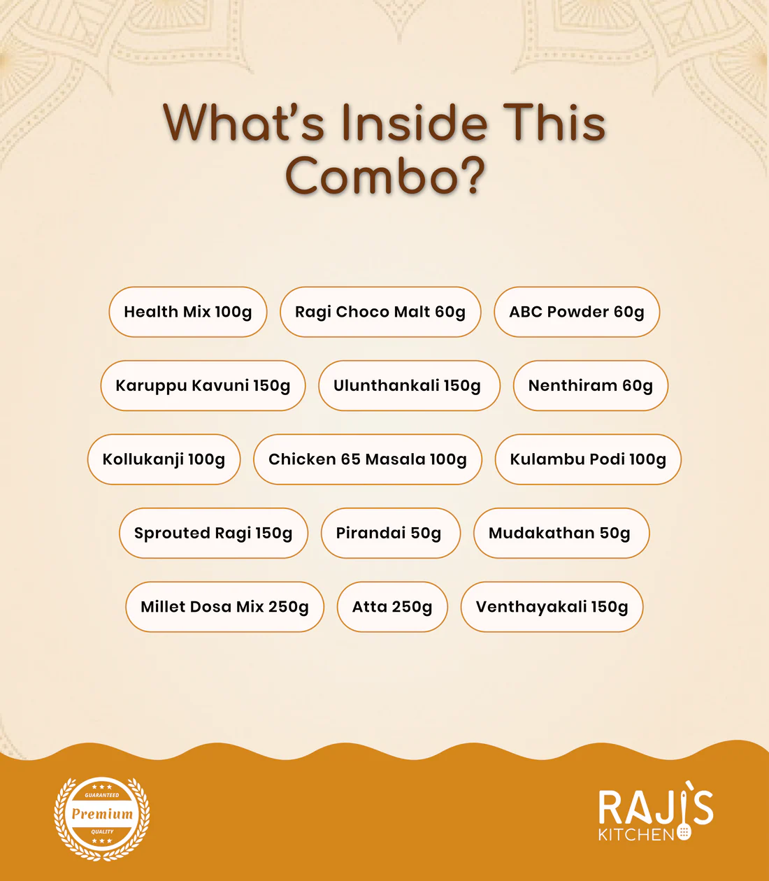 Raji’s Kitchen Best-Selling Combo