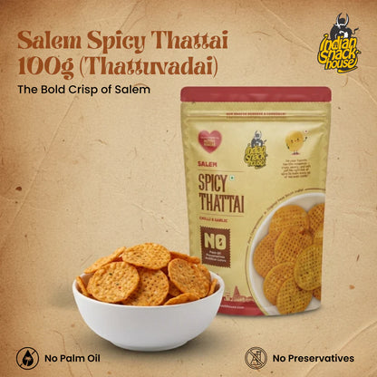 Salem Spicy Thattai 100g (Thattuvadai)