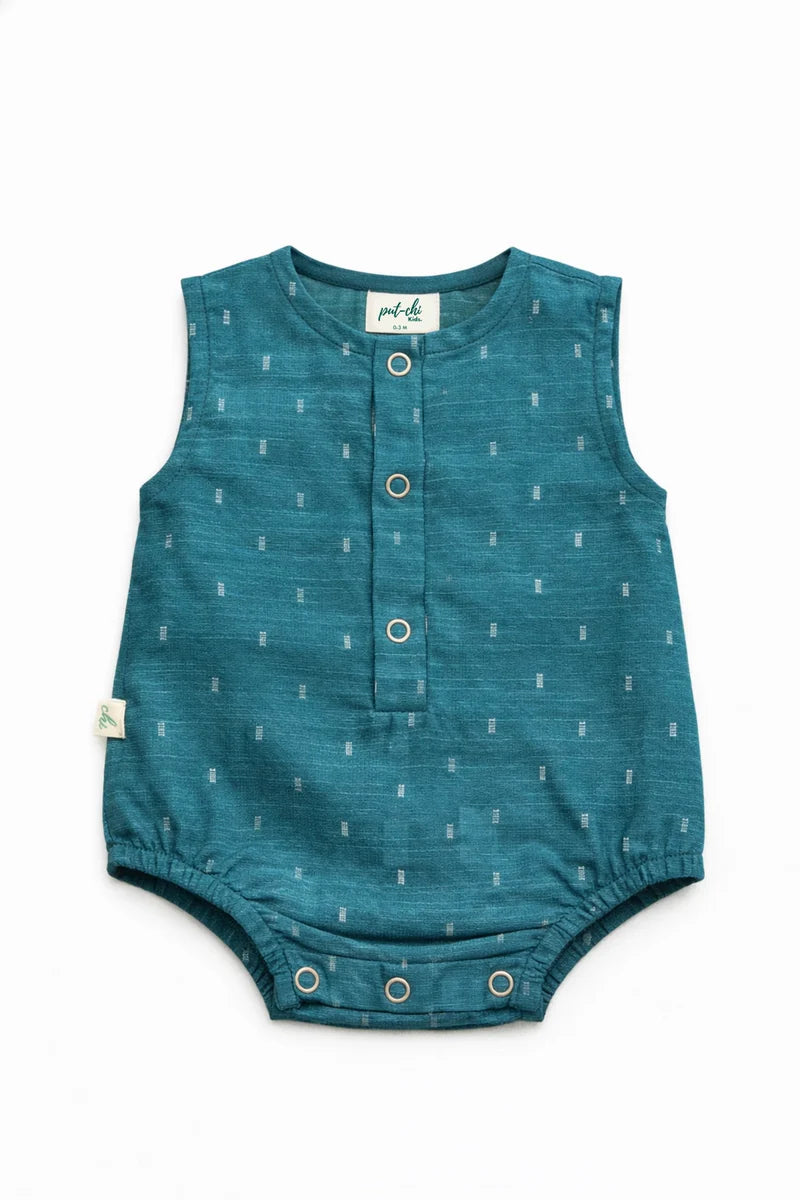 Calm Current Silk Romper