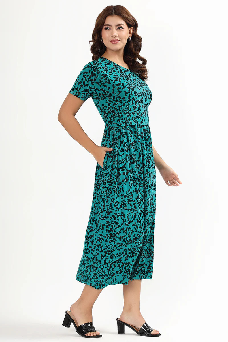 Forest Whisper Zipless Feeding Gown