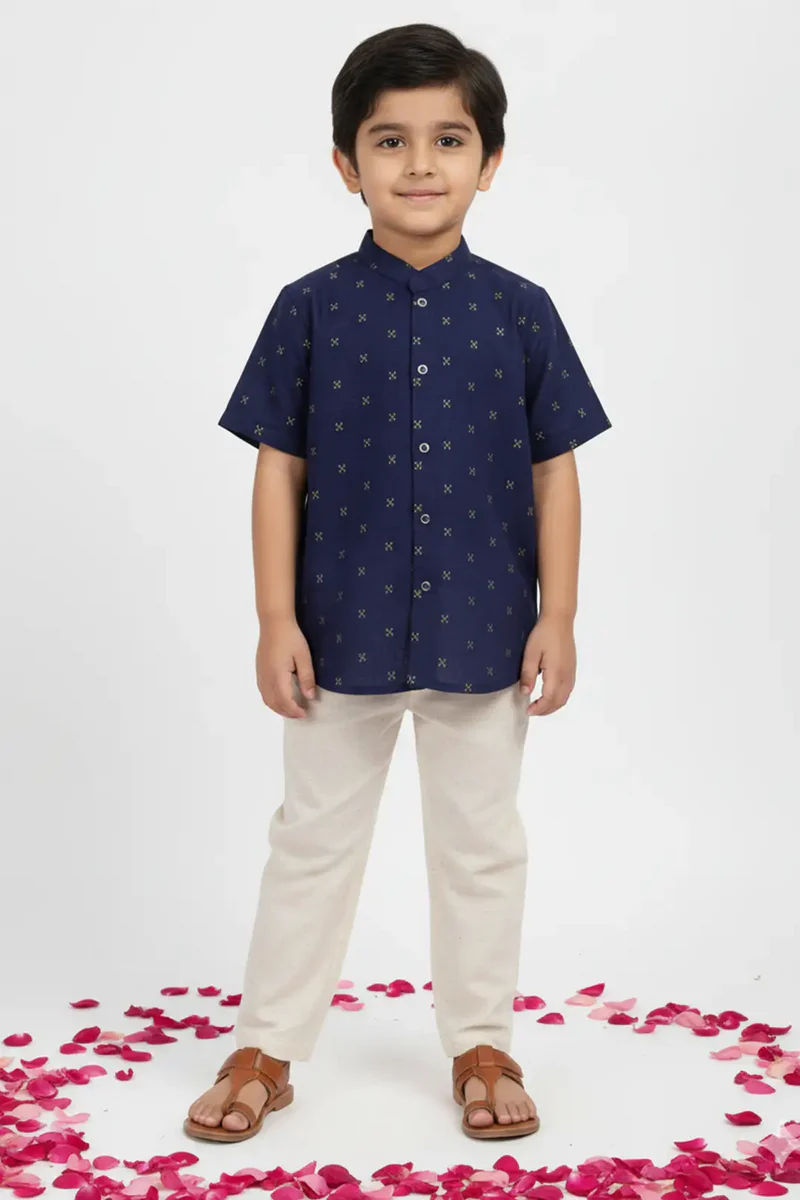 Royal Silk shirt & Pant Set