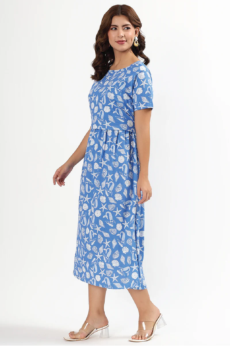Starry Coast Zipless Feeding Gown